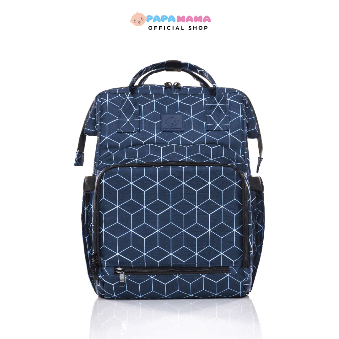 Papamama Pattern Diaper Bag