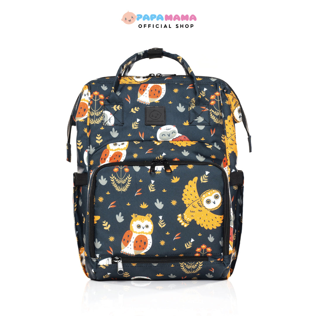 Papamama Pattern Diaper Bag