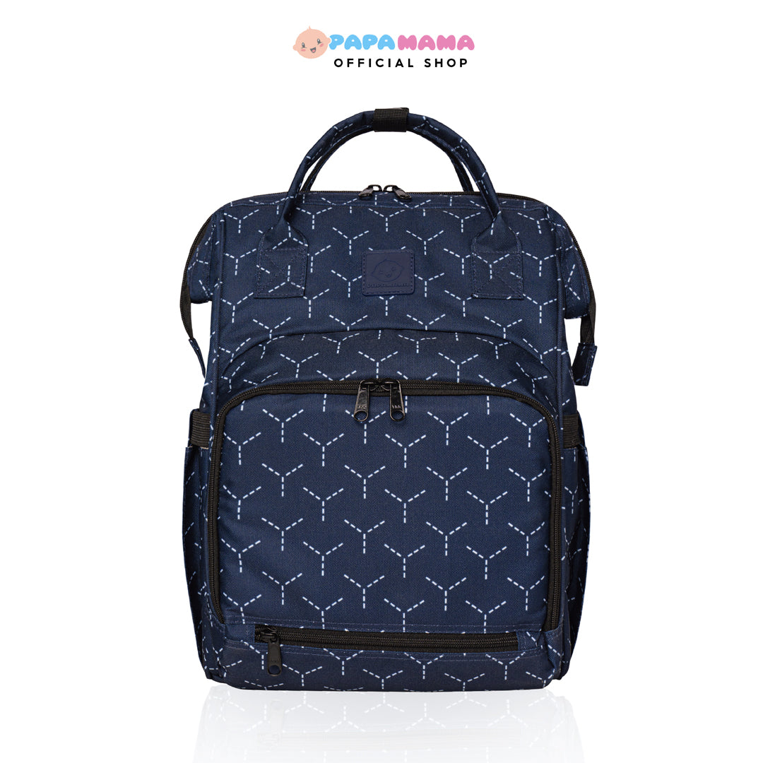 Papamama Pattern Diaper Bag