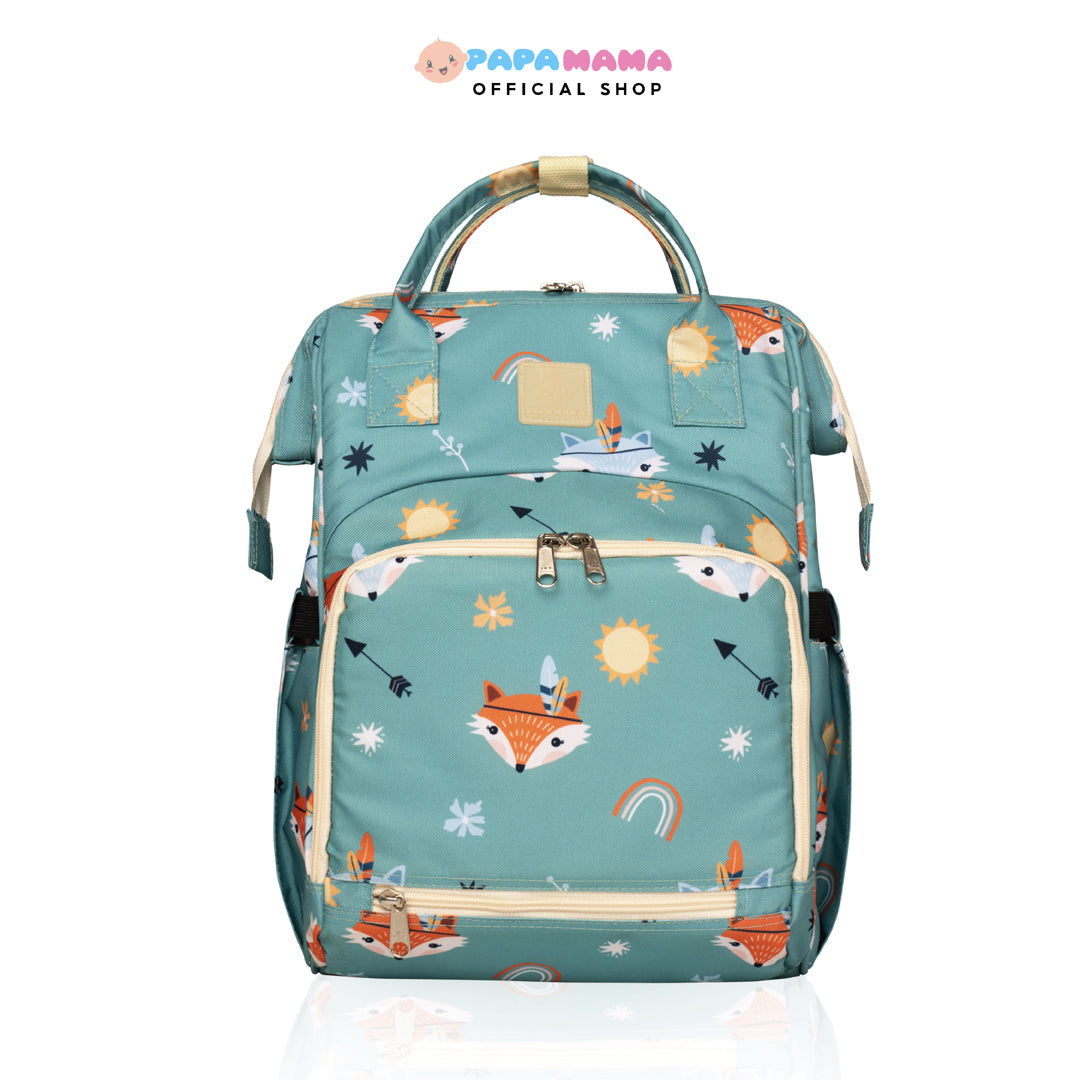 Papamama Pattern Diaper Bag