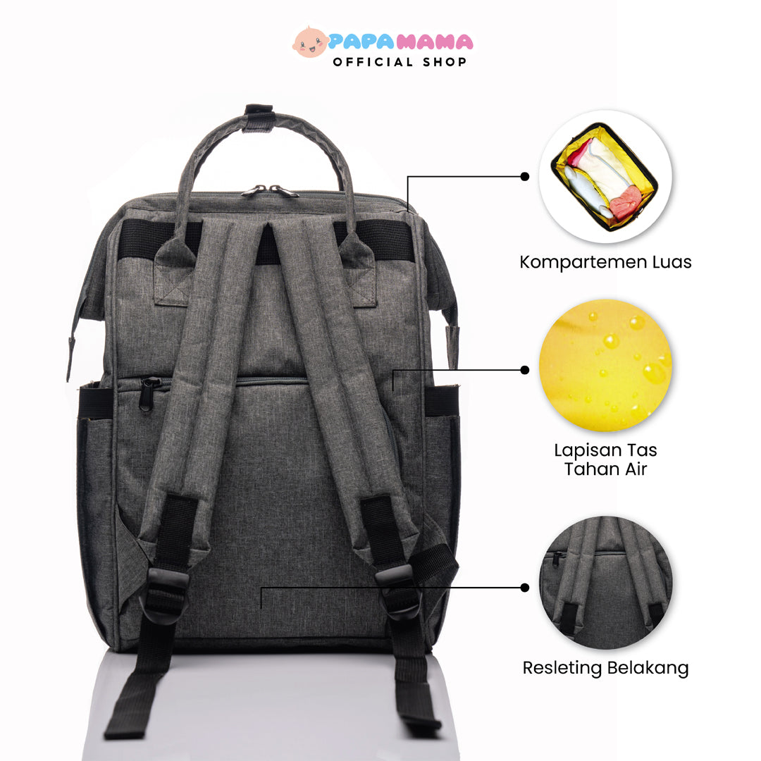 Papamama Lona Diaper Bag