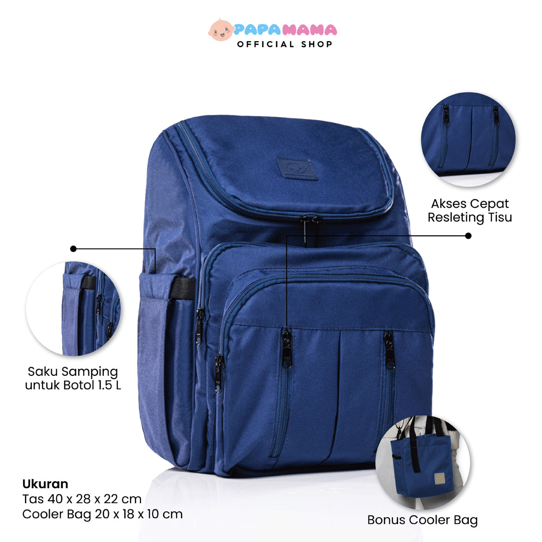 Papamama Maxie Diaper Bag - 1008